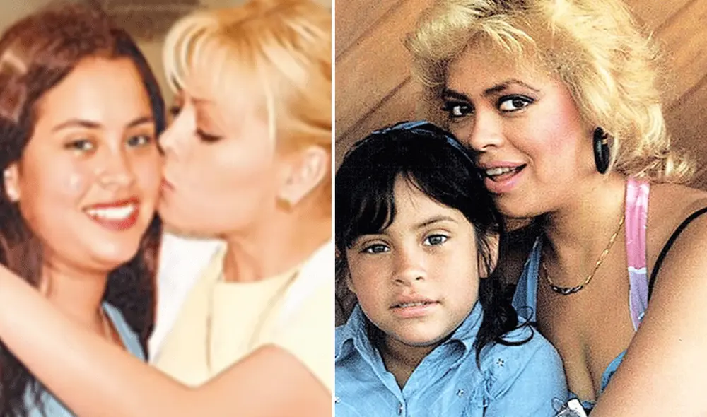 Gisela Valcárcel se convirtió enmadre de Ethel Pozo a los 17 años. Foto: composición LR/ @EthelPozo/ Instagram