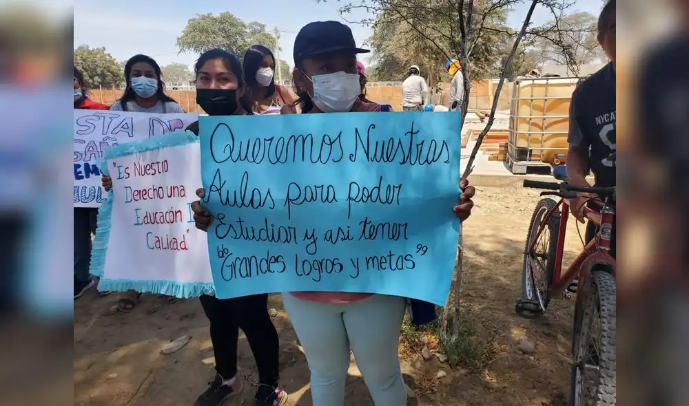 Los padres de familia solicitan el pronunciamiento de las autoridades. Foto: La República