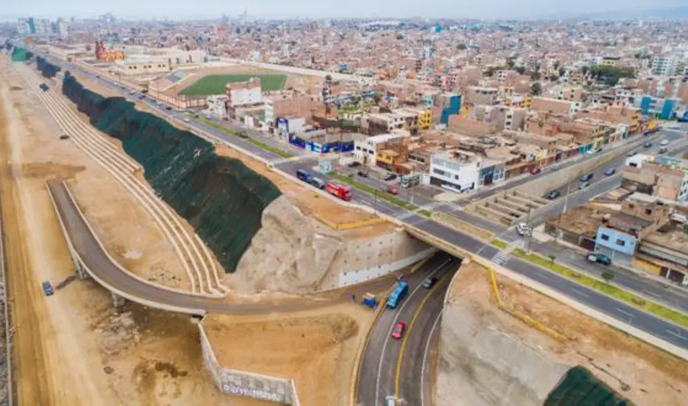 El megaproyecto de la Costa Verde del Callao tiene un costo de S/ 576 millones. Foto: Gobierno Regional del Callao