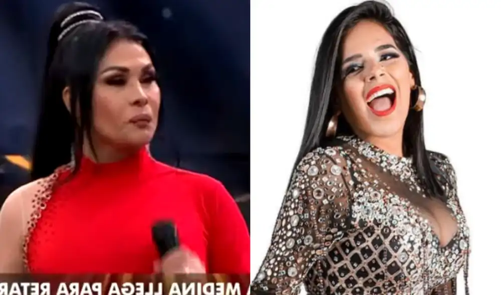 Giuliana Rengifo podría ser retada por Yolanda Medina en "El gran show". Foto: composición LR/ captura de América TV Giuliana Rengifo podría ser retada por Yolanda Medina en "El gran show". Foto: composición LR/ captura de América TV