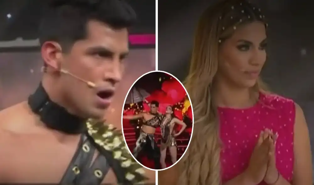 Santiago Suárez sorprendió en la pista de baile de "El gran show". Foto: captura de América TV Santiago Suárez sorprendió en la pista de baile de "El gran show". Foto: captura de América TV