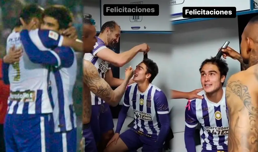 Hernán Barcos felicitó de gran manera a Goicochea. Foto: composición LR/Alianza Lima/Hernán Barcos