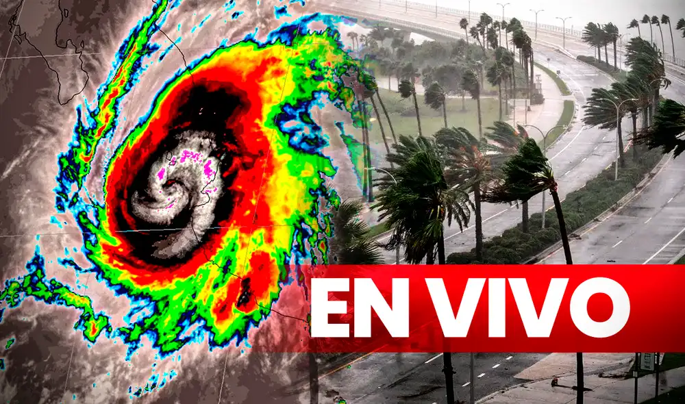 Roslyn toca tierra como huracán categoría 3 en el estado mexicano de Nayarit. Foto: composición LR/ Gerson Cardoso/ AFP