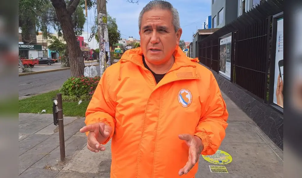 Funcionario señaló que la zona de Retamas podría colapsar en cualquier momento. Foto: La República/Hugo Rodriguez Funcionario señaló que la zona de Retamas podría colapsar en cualquier momento. Foto: La República/Hugo Rodriguez