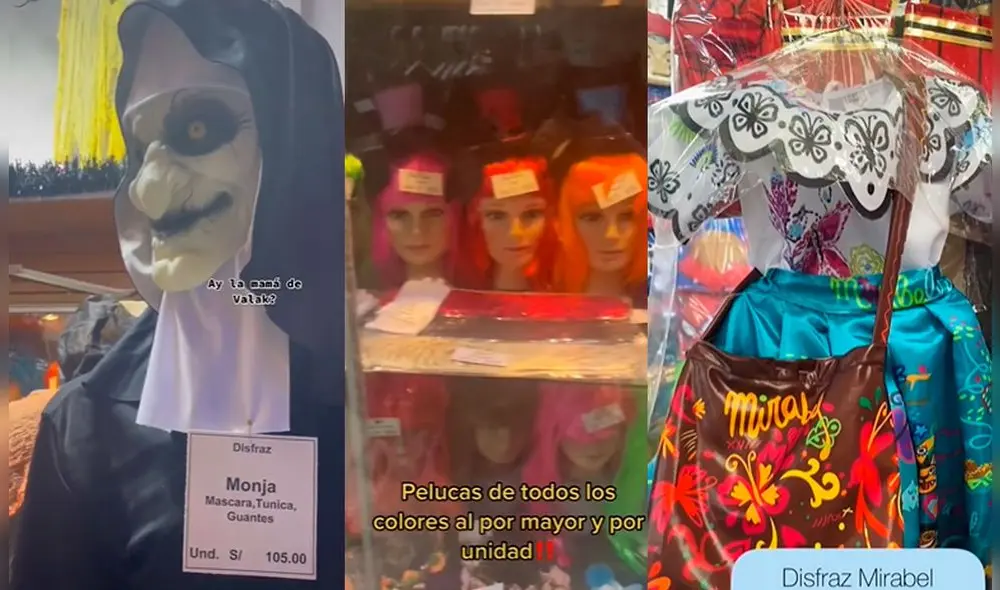 En esta nota, podrás encontrar disfraces para todas las edades y de todos los precios. Foto: captura de TikTok/ @rosab.2996/ Instagram/ @mamienapurosblog