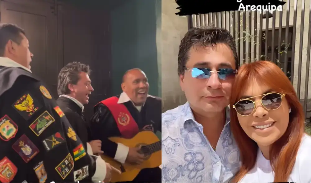 Magaly Medina viajó a Arequipa con su esposo. Foto: Instagram/Magaly Medina Magaly Medina viajó a Arequipa con su esposo. Foto: Instagram/Magaly Medina