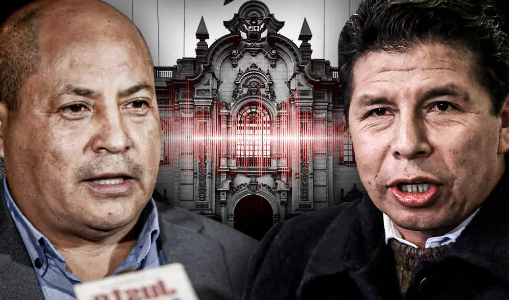 Un colaborador eficaz señala que Beder Camacho visitó embajadas por orden de Pedro Castillo para ayudar a Bruno Pacheco. Foto: Jazmin Ceras/ composición Un colaborador eficaz señala que Beder Camacho visitó embajadas por orden de Pedro Castillo para ayudar a Bruno Pacheco. Foto: Jazmin Ceras/ composición