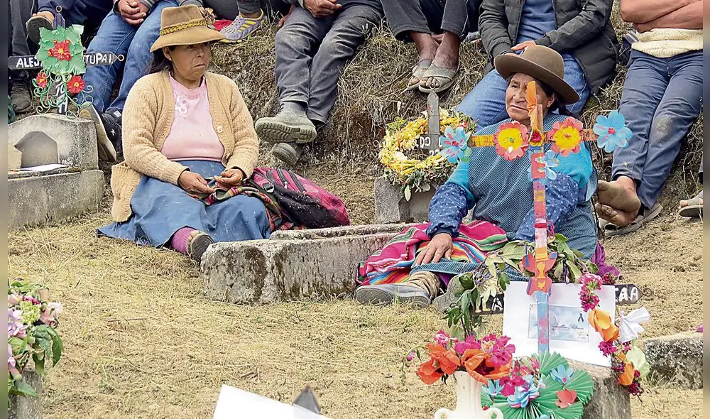 Recuerdo. Familiares de menores muertos, fueron hasta cementerio para recordar a los niños que murieron en 1999. Foto: La República Recuerdo. Familiares de menores muertos, fueron hasta cementerio para recordar a los niños que murieron en 1999. Foto: La República
