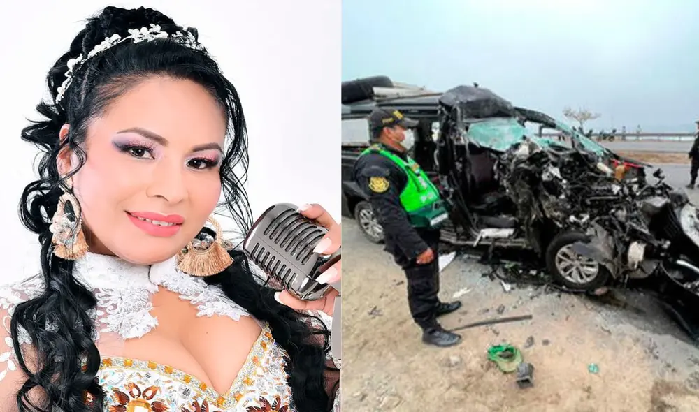 Edith Tintaya falleció en un accidente de tránsito. Foto: Composición La República/Edith Tintaya 'La Joya Del Requinto'/Facebook