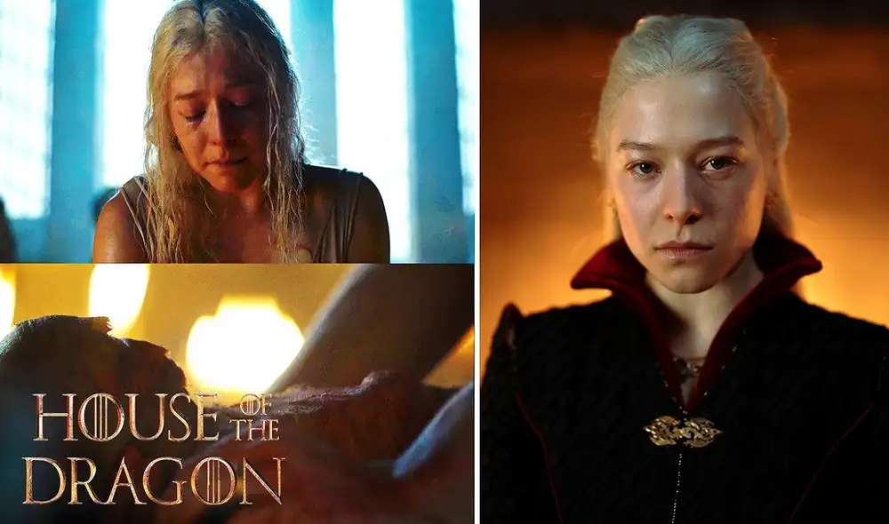 "House of the dragon" ha dejado impactados a los fans, no solo por la muerte de Lucerys, sino también por el parto de Rhaenyra. Foto: composición LR/HBO Max