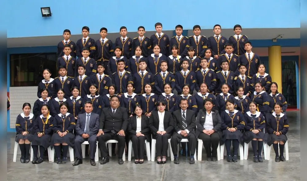 Estudiaban desde las 8 de la mañana hasta las 2 de la tarde en el colegio. Foto: colegio Juan Pablo Peregrino de Carabayllo