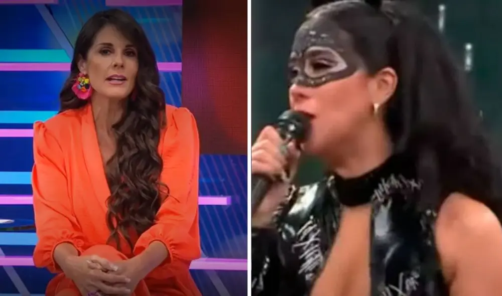 Melissa Paredes asura que limó asperezas con Rodrigo Cuba por su hija. Foto: captura de América TV