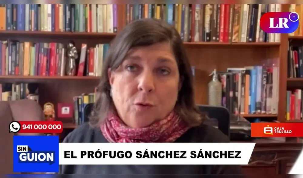 Rosa María Palacios en "Sin guion". Foto: LR+