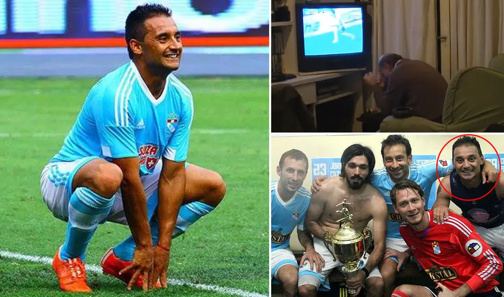 César Pereyra solo jugó una temporada en el club rimense. Foto: composición Facebook El Cristal con que te miro/Sporting Cristal/captura de YouTube César Pereyra solo jugó una temporada en el club rimense. Foto: composición Facebook El Cristal con que te miro/Sporting Cristal/captura de YouTube