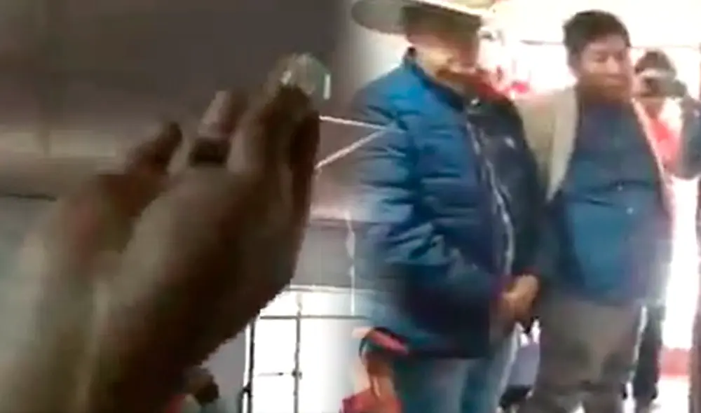 Candidato ganó al elegir "sello". Foto: Plataforma Informativa Ayacucho