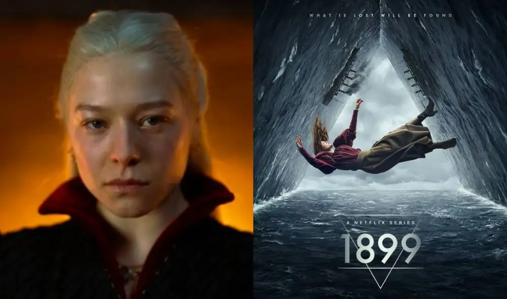 "House of the dragon" posiblemente no regrese hasta 2024, pero "1899" llegará pronto a Netflix para ocupar su lugar como la serie del momento. Foto: composición LR/captura de HBO Max/Netflix