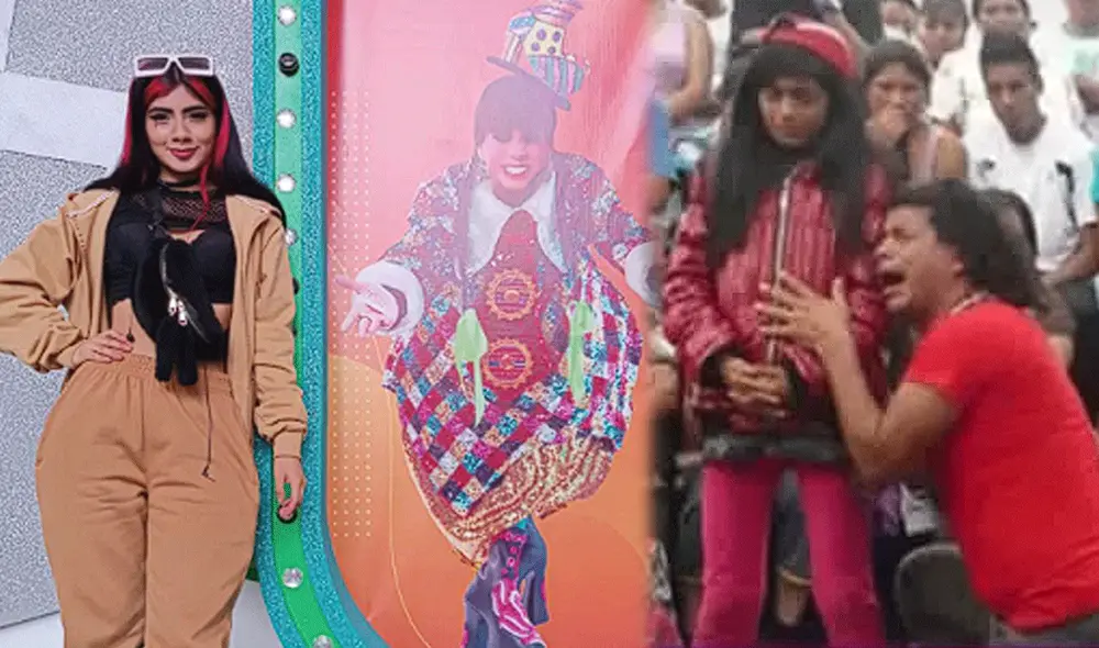 ‘La Chula’ comenzó en el mundo artístico en la alameda Chabuca Granda. Foto: composición LR/ @MonicaMutto / Instagram