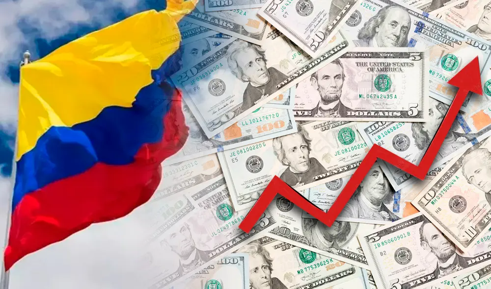 El precio del dólar en Colombia está a un paso de superar los 5.000 pesos. Foto: composición de Fabrizio Oviedo/LR/Anadolu Agency/Cruspixel/Lovepik