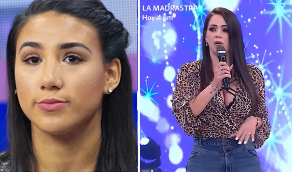 Melissa Klug aconseja a Samahara Lobatón como madre. Foto: Screenshot de "En boca de todos"