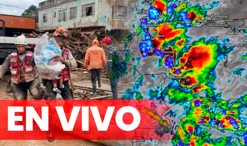 Foto: composición LR/ Fabrizio Oviedo/ @INAMEH/ Twitter Foto: composición LR/ Fabrizio Oviedo/ @INAMEH/ Twitter