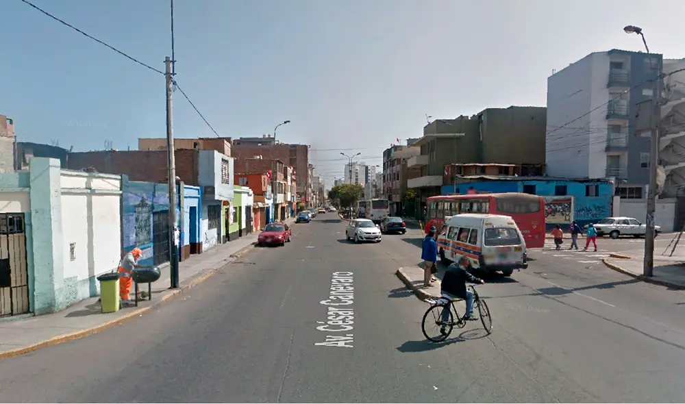 Se cree que existen puertas dimensionales en sitios arqueológicos o lugares rebuscados, pero hay casos reportados en sitios transitados, comunes y corrientes, tal como la cuadra 8 de la avenida Canevaro. Foto: Maps.