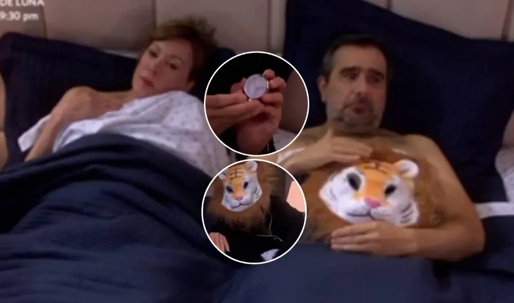 Francesca y Diego Montalbán pasaron un mal rato tras intentar tener una noche juntos en el último capítulo de "Al fondo hay sito". Foto: composición/América TV