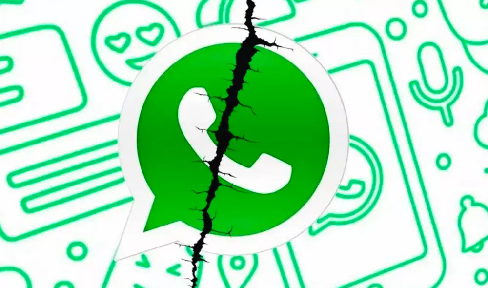 La madrugada del 25 de octubre de 2022, WhatsApp sufrió fallas en todo el mundo. Foto: Movilzona