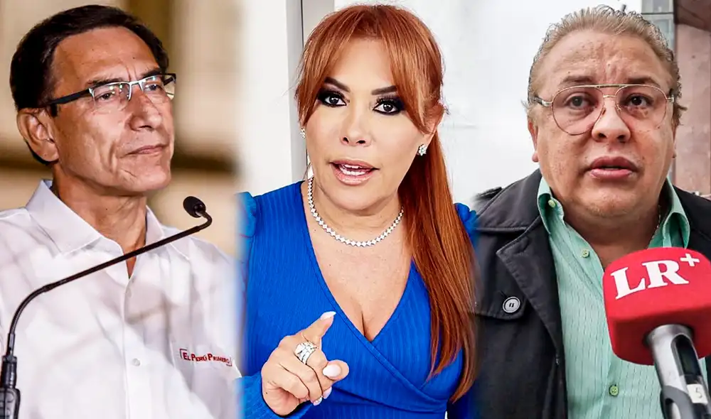 Magaly Medina destapó en su programa los cuestionables contratos de Richard Swing y el Ministerio de Cultura. Foto: composición LR/