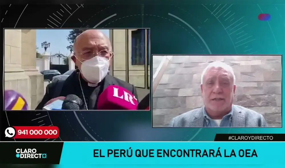 Augusto Álvarez Rodrich en Claro y Directo. Foto: LR+