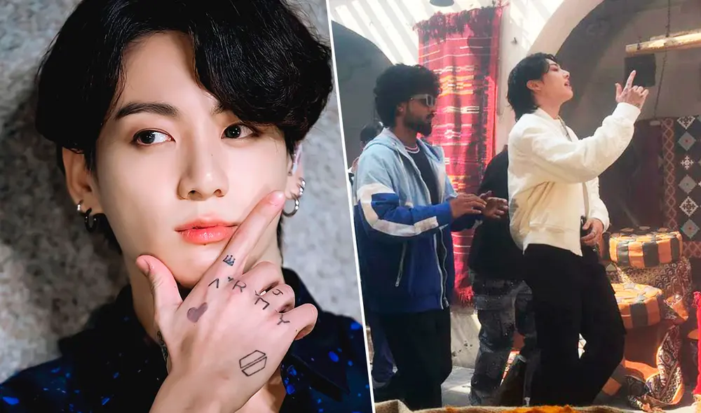 Jungkook saludó a los fans que se acercaron al lugar en el que filmaba un video. Foto: Naver/PannChoa Jungkook saludó a los fans que se acercaron al lugar en el que filmaba un video. Foto: Naver/PannChoa