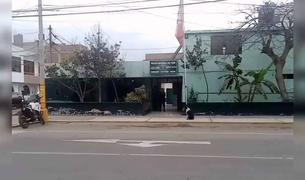 Efectivos de la comisaría de Moche detuvieron a 3 personas para las investigaciones. Foto: captura video Exitosa