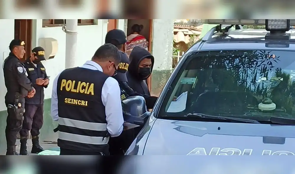 Cusco. Sujeto fue entregado a las autoridades para ser procesado. Foto: Alexander Flores/URPI
