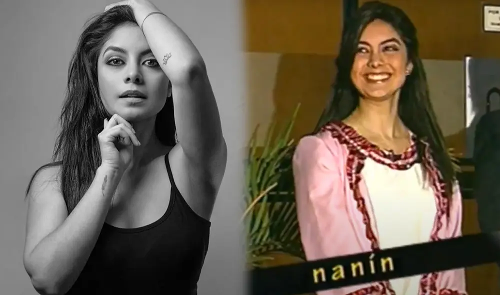 Katheryne Mendoza es recordada como 'Nanín' de "El especial del humor". Foto: composición La República/Instagram/Latina Katheryne Mendoza es recordada como 'Nanín' de "El especial del humor". Foto: composición La República/Instagram/Latina