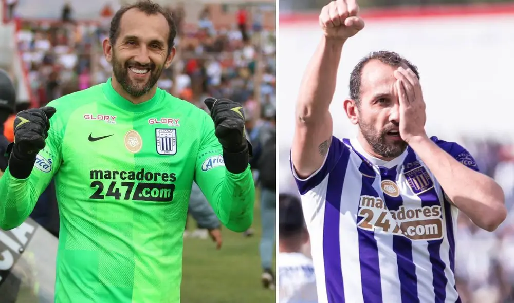Hernán Barcos llegó a Alianza Lima en el 2021. Foto: composición/Edson Ochoa/Alianza Lima