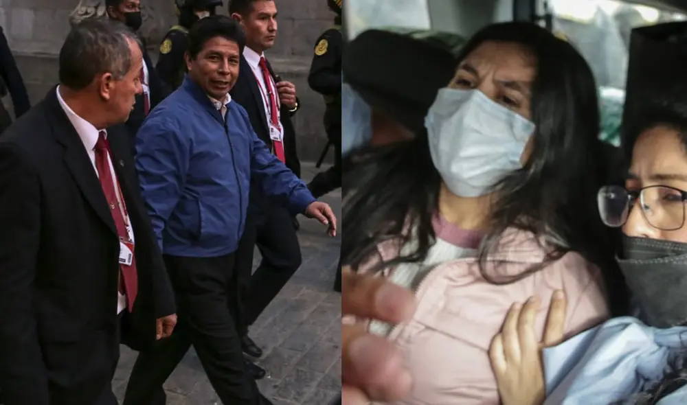 Luego de la reunión que hubo en el ministerio de Economía, Pedro Castillo retorna a palacio de gobierno para reunirse con Yenifer Paredes. Fotos: John Reyes/La República
