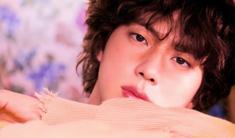 Jin en imagen promocional de "The astronaut", single que marca su debut como solista. Foto: Hybe Jin en imagen promocional de "The astronaut", single que marca su debut como solista. Foto: Hybe