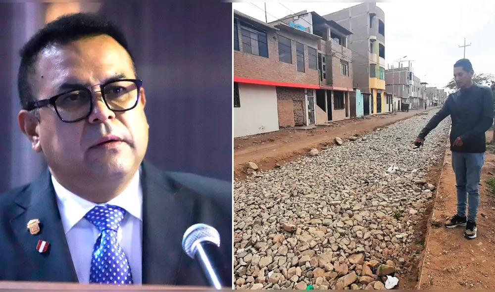 Gestión de Marcos Gasco resolvió contrato y trabajos se paralizaron en Ricardo Palma. Foto: Composición LR/ Carlos Romero