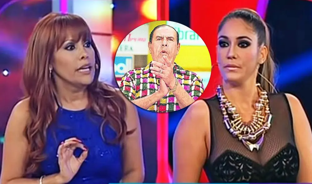 Magaly Medina y Tilsa Lozano protagonizaron uno de los momentos más tensos de la televisión. Foto: composición LR/ATV