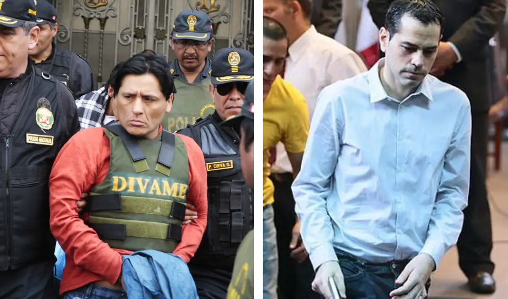 El 'Cholo' Payet y el 'Loco' David vienen cumpliendo sus condenas en el penal de Piedras Gordas. Foto: composición LR/Andina.