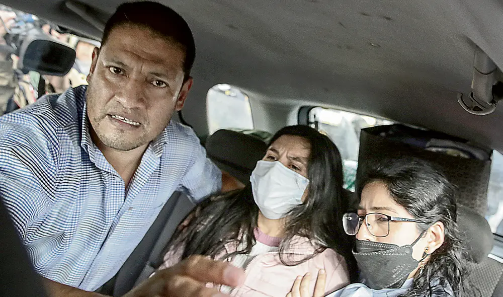 Libertad. Yenifer Paredes fue liberada ayer a las 4:16 p.m. Foto: John Reyes/ La República Libertad. Yenifer Paredes fue liberada ayer a las 4:16 p.m. Foto: John Reyes/ La República