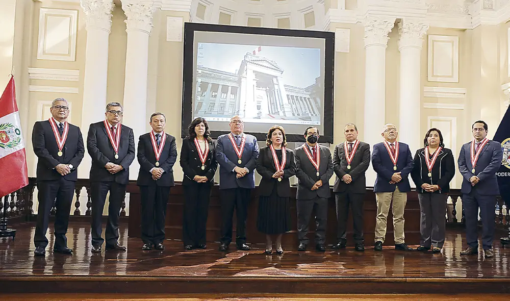 Sala Plena. Los jueces supremos consideran que las declaraciones de Rafael Vela, al que no mencionan, afectan la independencia de los jueces del Poder Judicial en los casos mediáticos. Foto: difusión