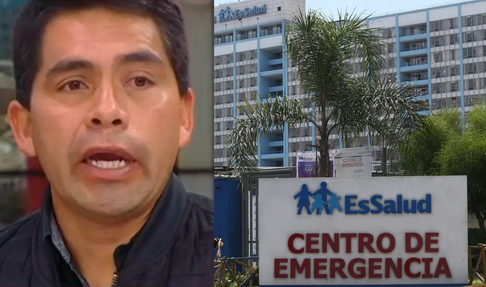 Viudo denuncia que médicos del Hospital Rebagliati no atendieron la emergencia de manera adecuada. Foto: composición LR/ captura ATV