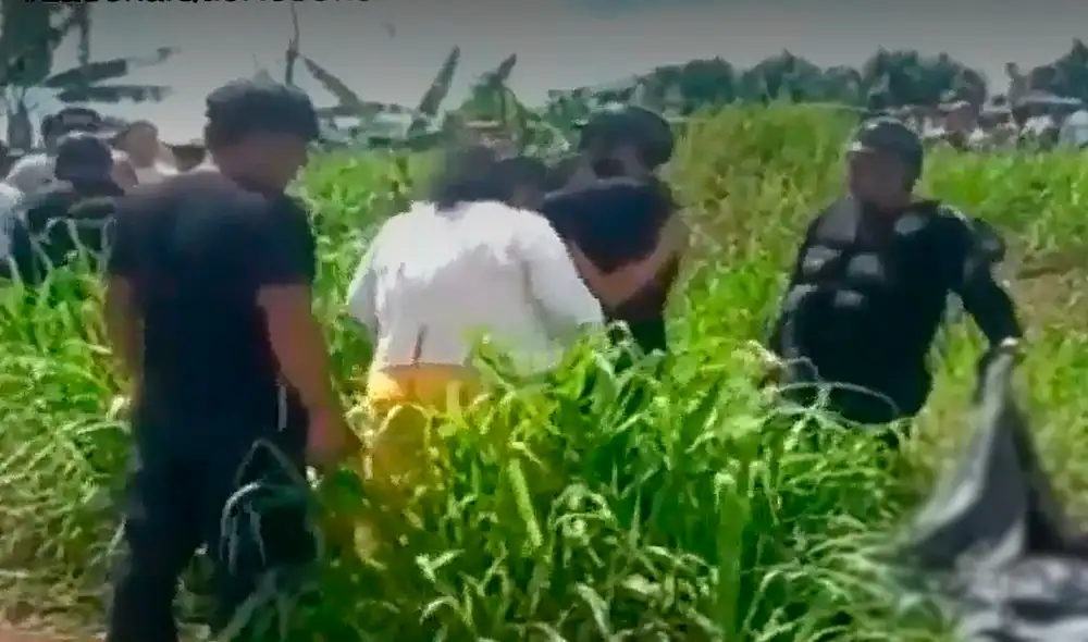 Iquitos: autoridades investigan el caso como un presunto feminicidio. Foto: TV Perú Iquitos: autoridades investigan el caso como un presunto feminicidio. Foto: TV Perú