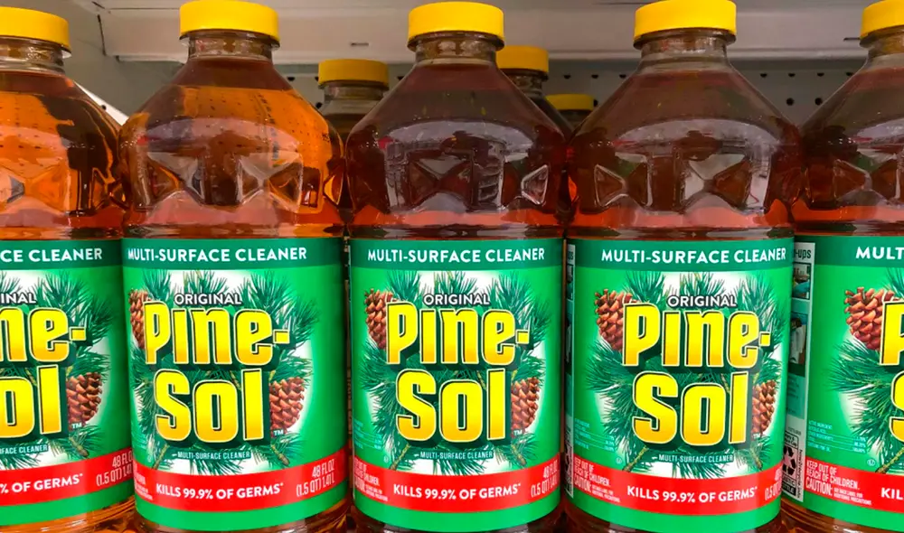 Clorox retiró del mercado ocho versiones de Pine-Sol. Foto: CNN Clorox retiró del mercado ocho versiones de Pine-Sol. Foto: CNN