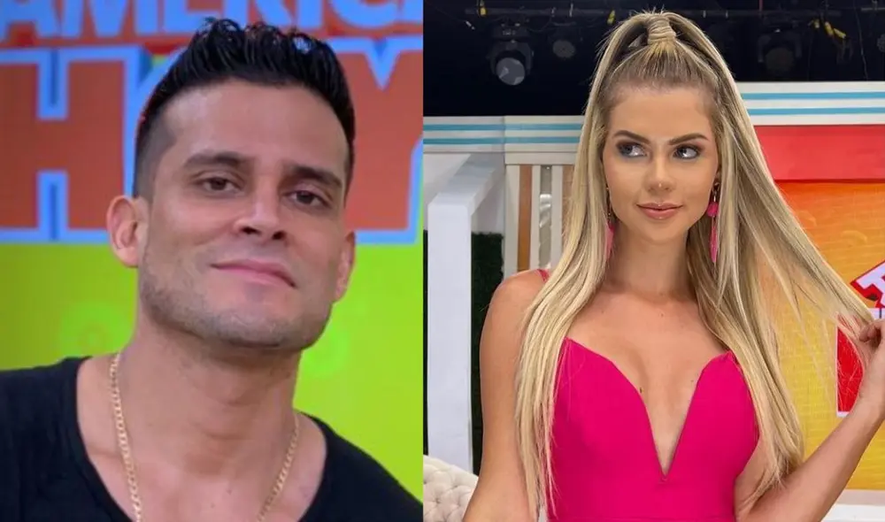 Brunella Horna bromea con próximo aniversario de Christian Domínguez y Pamela Franco. Foto: composición LR/Christian Domínguez/Brunella Horna/Instagram