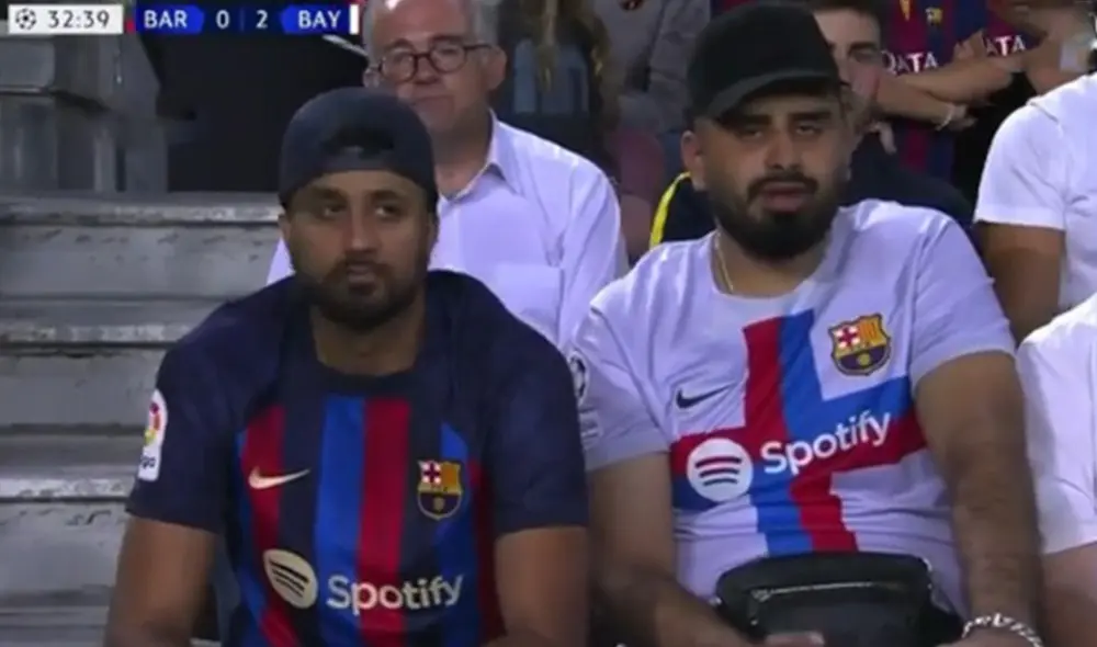 Hinchas del FC Barcelona tras el 2-0 de Bayern Múnich. Foto: captura de ATV Hinchas del FC Barcelona tras el 2-0 de Bayern Múnich. Foto: captura de ATV