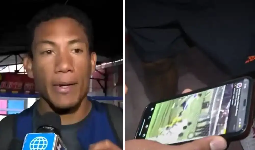 Andy Vidal es titular en Ayacucho FC. Foto: composición/captura de América TV Andy Vidal es titular en Ayacucho FC. Foto: composición/captura de América TV