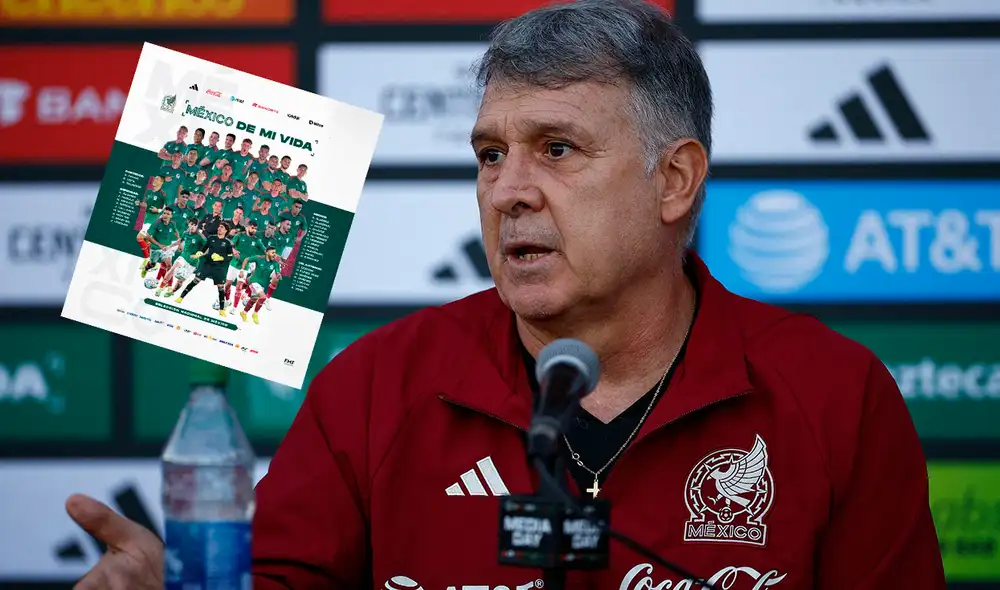 El 'Tata' Martino es DT de la selección mexicana desde el 2019. Foto: composición LR/AFP El 'Tata' Martino es DT de la selección mexicana desde el 2019. Foto: composición LR/AFP