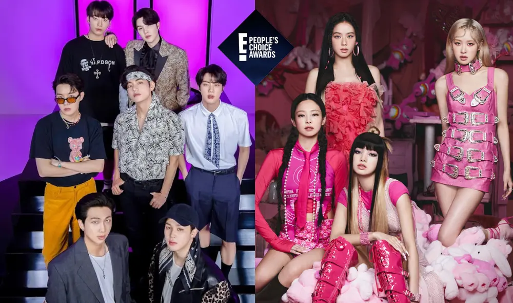 Los PCA 2022, premios que disputan BTS y BLACKPINK, serán celebrados el martes 6 de diciembre. Foto: composición LR/Hybe/YG
