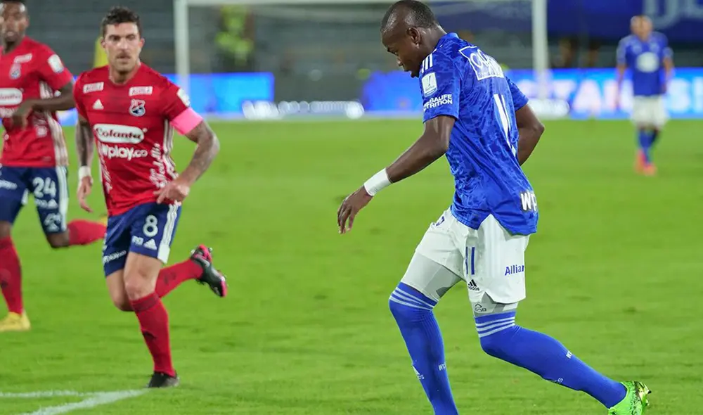 Medellín gana 1-0 como visitante. Foto: Millonarios FC